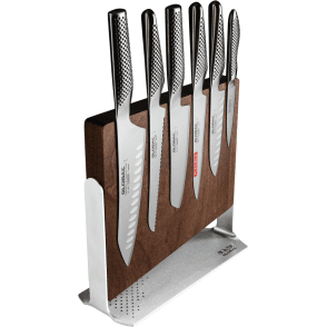 Global Classic 10-Piece Takashi Wooden Knife Block Set